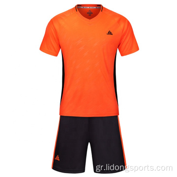 OEM Soccer Training Suit Υψηλής ποιότητας ποδοσφαιρικών φανέλων